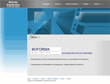 Tablet Screenshot of boforma.com